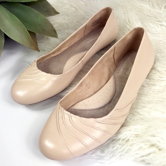 Hush Puppies Shoes - Hush Puppies Nude Ballet Flats